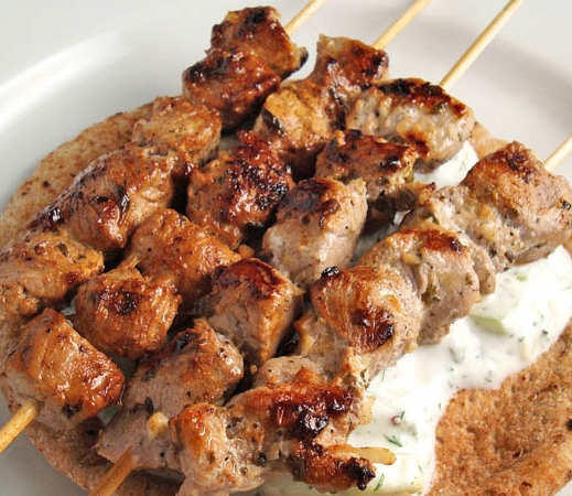 Greek Pork Souvlaki