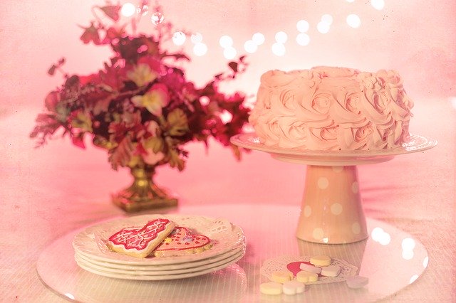 Valentines Day Strawberry Cake